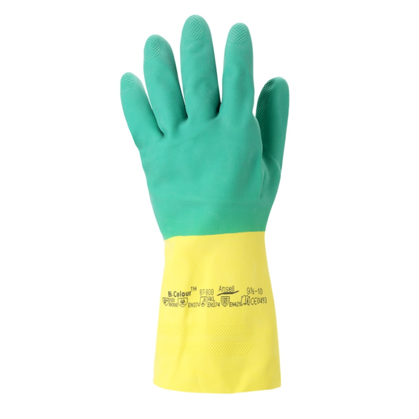 Guantes de protección resistente a productos químicos y líquidos