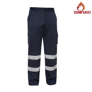 PANTALÓN IGNÍFUGO DE PROTECCIÓN VISIBILIDAD SARECO ADEEPI (ALGODÓN)