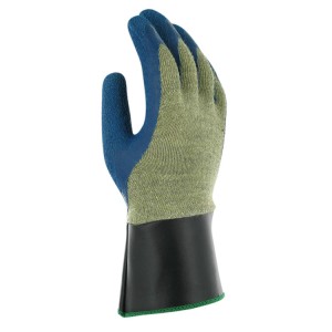Guantes de protección corte y calor recubierto de látex de caucho PGK10 BL SC