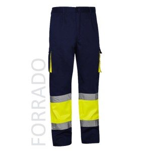 PANTALON ALTA VISIBILIDAD COMBINADO FORRADO ADEEPI - CLASE 1