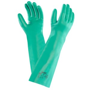 Guantes de protección química de nitrilo Solvex® 37-185
