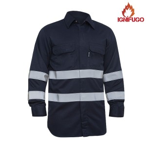 CAMISA IGNÍFUGA DE PROTECCIÓN VISIBILIDAD SARECO ADEEPI (ALGODÓN)