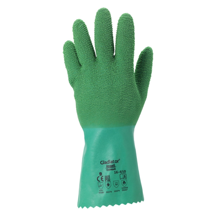 Guantes de protección resistente a productos químicos